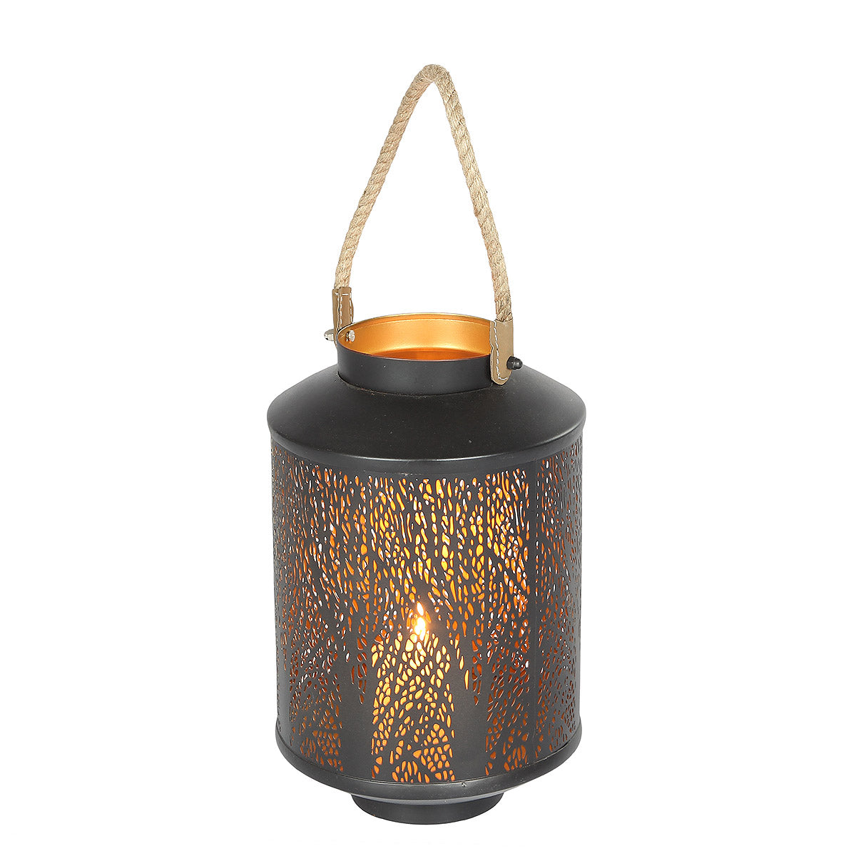 Laterne Walddesign, Tau Griff - (H) 50cm