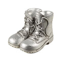 Spardose - Stiefel in Antiksilber