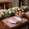 Platzdeckchen 6er Set in Rose 33x48cm