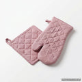 Handschuh & Topflappen set Rose