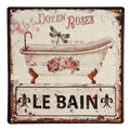 Metallbild - Le Bain 30x30cm