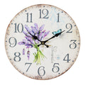 Lavendel Wanduhr 28cm