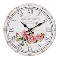 Wanduhr - Rose - 28 cm