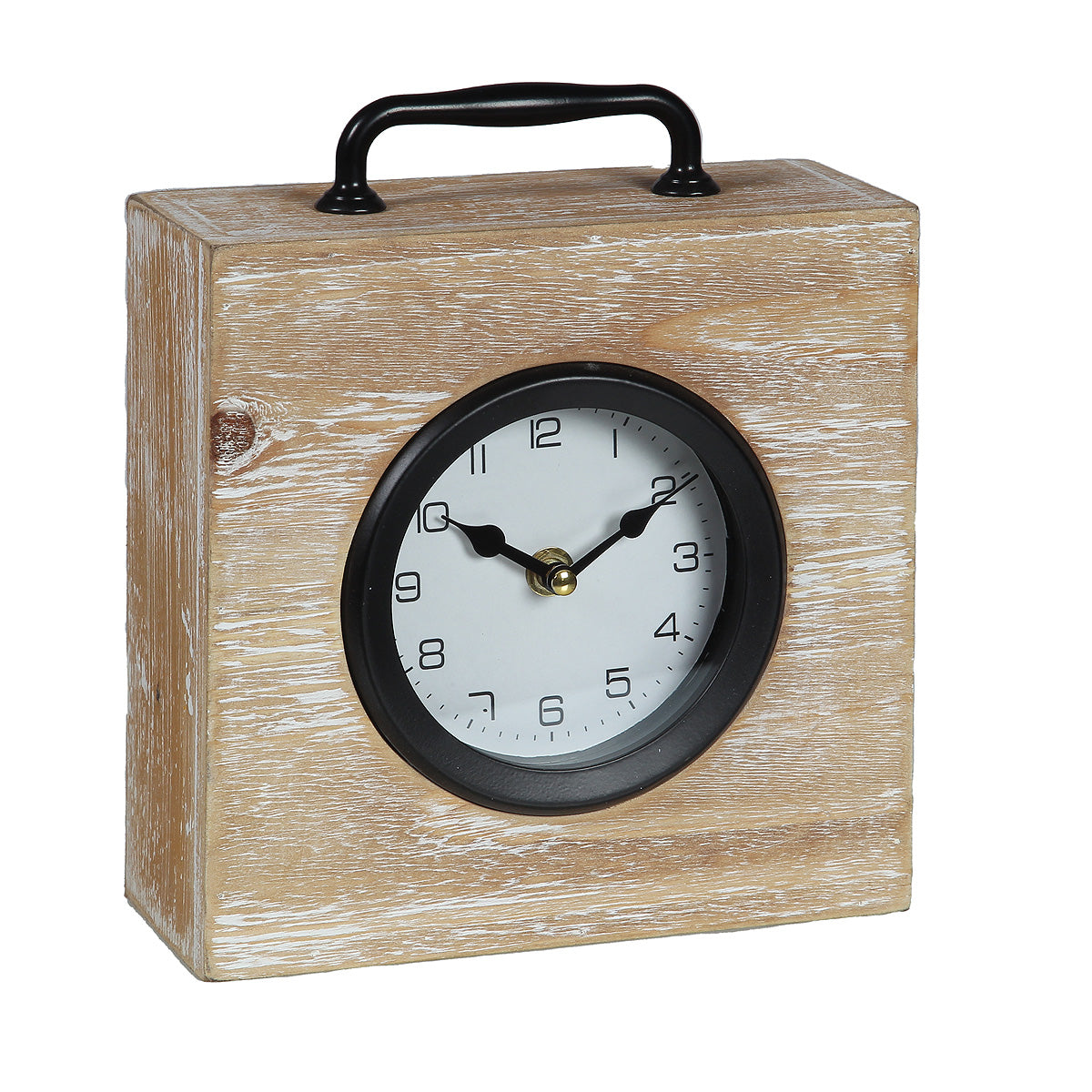 Tischuhr holz 23cm
