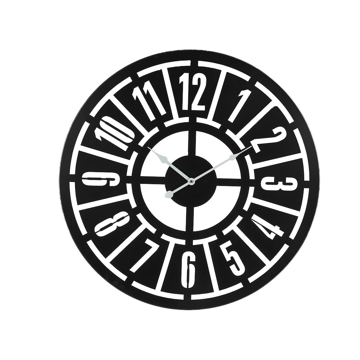 Wanduhr aus eisen 58cm