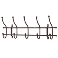 Garderobe mit 10 Haken - 62 cm