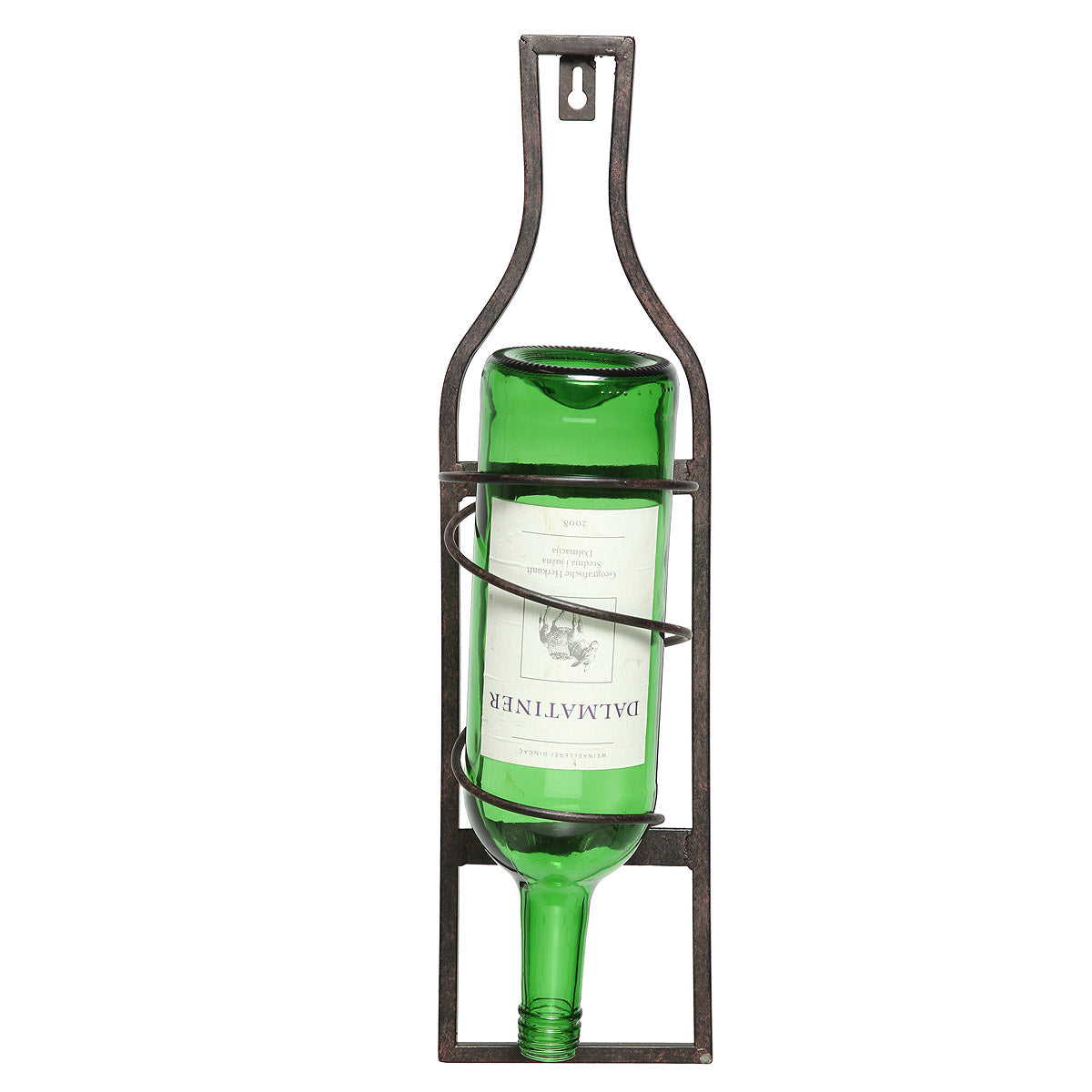 Flaschenständer zum Hängen,  Braun 45 cm