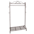 Garderobe Stange in Antikbraun - 162 cm