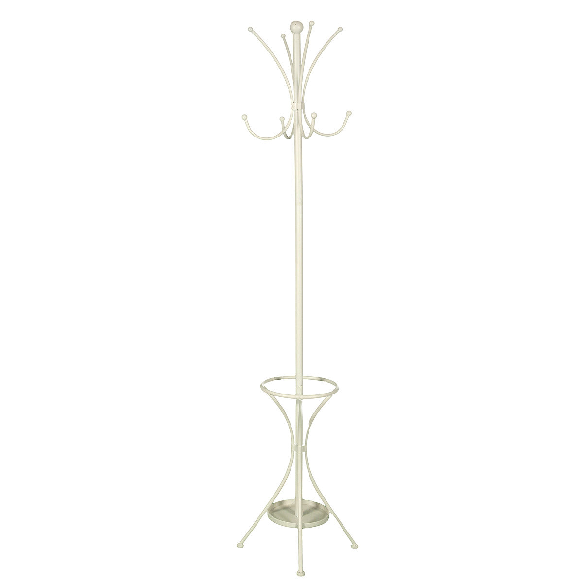 Garderobe in Weiss - (H) 175 cm
