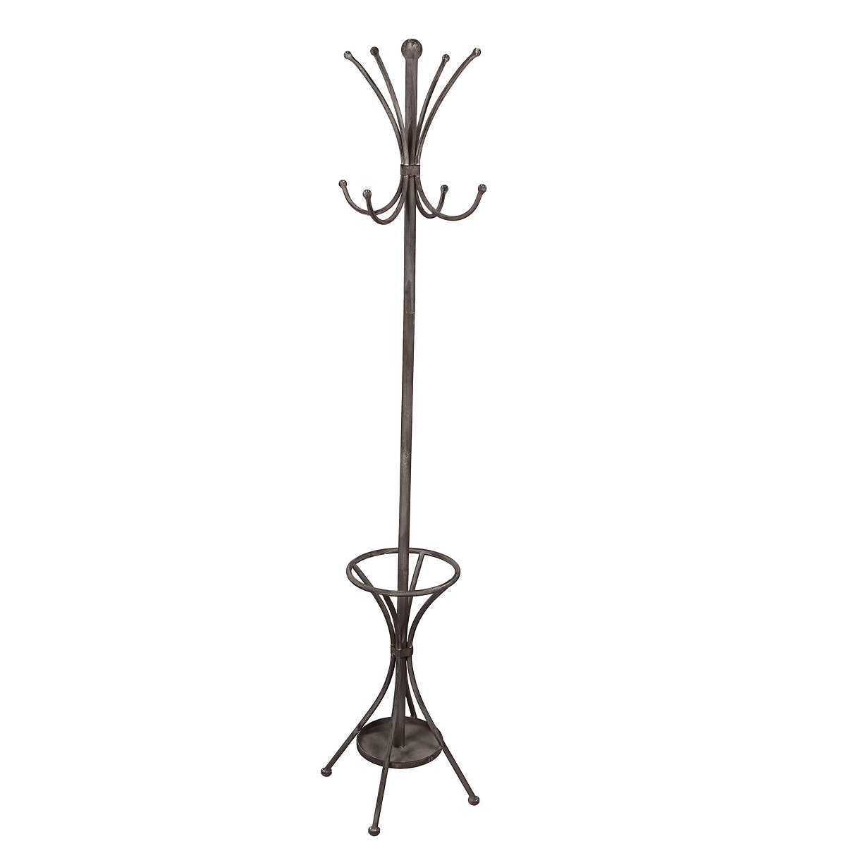 Garderobe in Grau - (H) 175 cm
