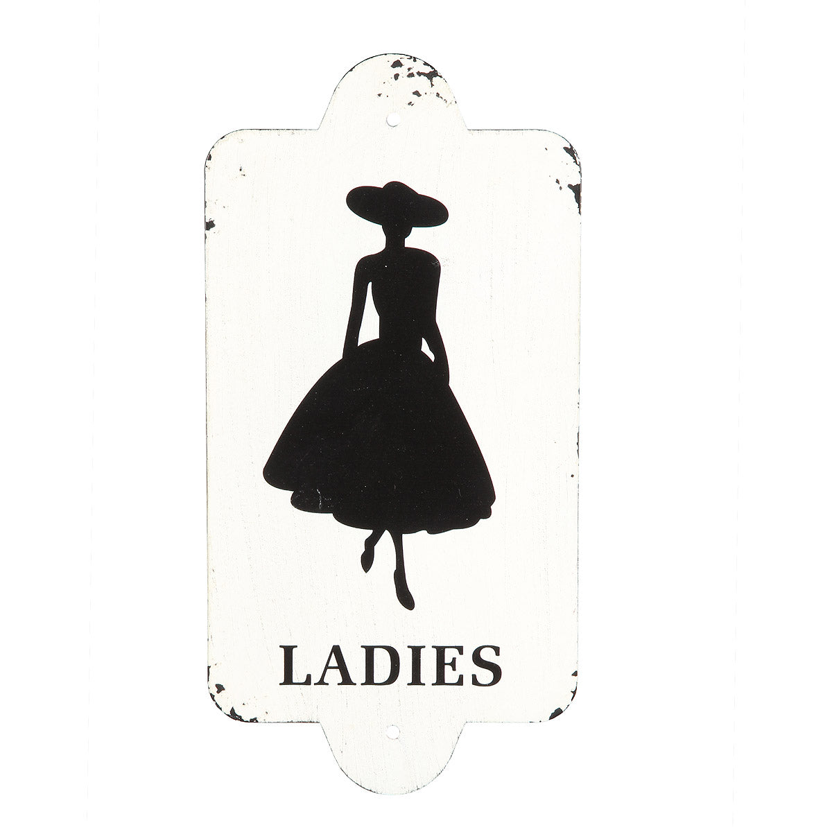 Metallbild - Ladies 28 x 14 cm