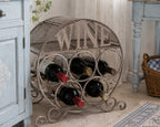 WEIN Flaschenständer Weinregal  Metall Weinflaschen Flaschenregal  Weinschrank B