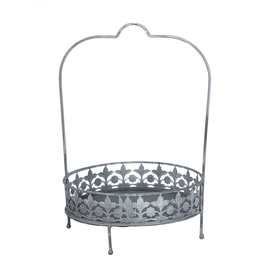 ETAGERE Deko f. Obst Kuchen Blumen Servierständer Tablett Halter f.Bistro Garten