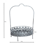 ETAGERE Deko f. Obst Kuchen Blumen Servierständer Tablett Halter f.Bistro Garten