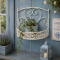 Wandregal Eisen Nostalgie Landhaus Garderobe 5 Haken Regal Geschenkidee Shabby