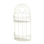 Wandregal Metall antikfarbe Vintage Landhausstil Shabby Chic NEU Regal Küche Bad