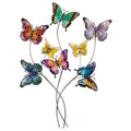 CIM Metall Wand Deko Schmetterling Baum Geschenk Idee Innen & Außen