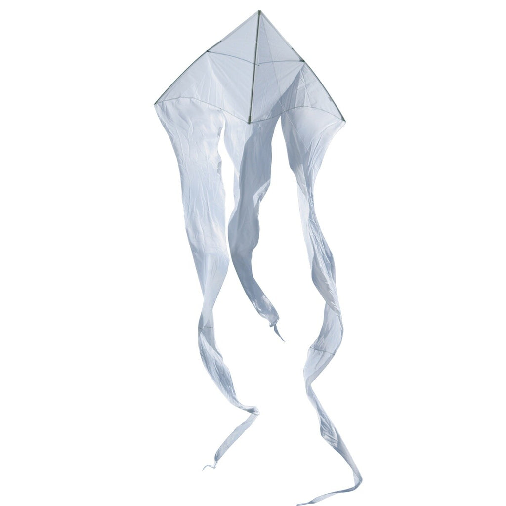 CIM Drachen F-Tail WHITE Einleiner-Flugdrachen inkl. Drachenschnur