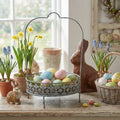 ETAGERE Deko f. Obst Kuchen Blumen Servierständer Tablett Halter f.Bistro Garten