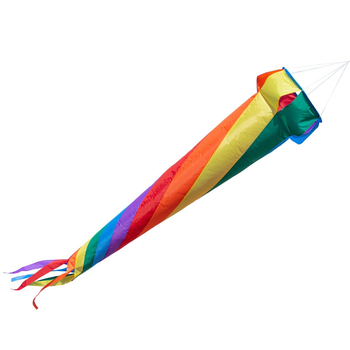 CIM Windturbine 220 RAINBOW wetterfest Ø50cm Länge 220cm Windsack Garten Deko