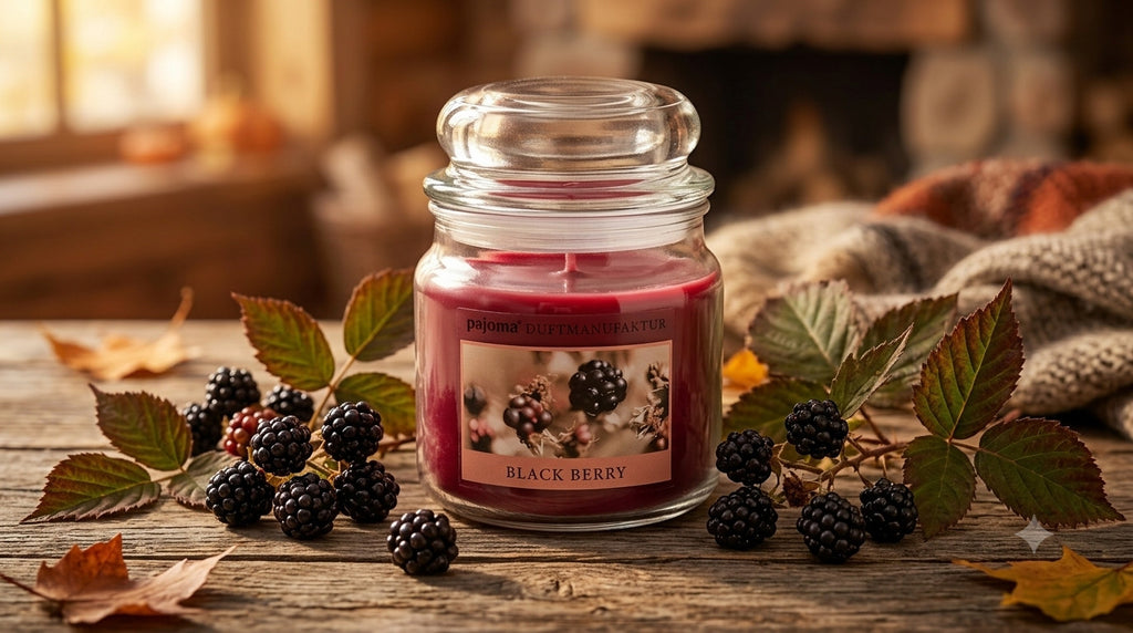 6x Pajoma Duftkerzen im Glas Set fruchtig Romantik Geschenkidee