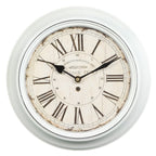 NEU & OVP  Wanduhr Shabby Chic antikweiß – Landhausstil –Vintage PORT
