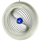 CIM Edelstahl Windspiel Strudel 300 Garten-Deko Metall Ø30cm Deko Geschenk