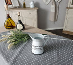 Emaille KANNE 12cm Kännchen emailliert Deko Nostalgie Landhaus COFFEE TIME