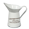 Emaille KANNE 12cm Kännchen emailliert Deko Nostalgie Landhaus COFFEE TIME