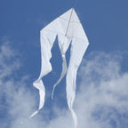 CIM Drachen F-Tail WHITE Einleiner-Flugdrachen inkl. Drachenschnur