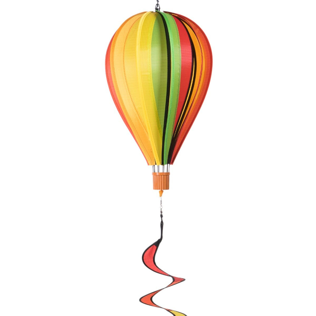 CIM Windspiel Heißluftballon Twister Fruits Ballon: Ø23cm x 37cm Deko Gartendeko