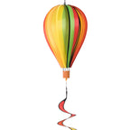 CIM Windspiel Heißluftballon Twister Fruits Ballon: Ø23cm x 37cm Deko Gartendeko