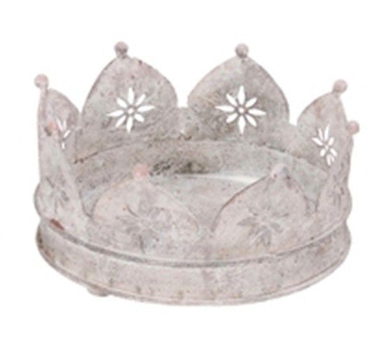 ArtFerro PflanzKrone Antiklook Vintage Landhaus shabby Blumentopf Geschenkidee