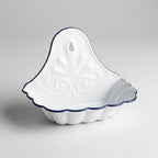 Vintage Seifenschale Emaille Wandmontage Landhausstil Shabby Chic NEU Baddeko