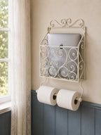 Zeitungsständer zum Aufhängen Handtuch-Halter fü Toilettenpapier u. Küchenrollen