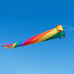 CIM Windturbine 220 RAINBOW wetterfest Ø50cm Länge 220cm Windsack Garten Deko