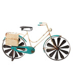 CIM Windspiel Windrad Postman Bicycle Vintage Fahrrad Landhaus Metall 60cm