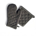Geschenkset Schürze Ofenhandschuh Topflappen Baumwolle Landhaus Küche Ambiente H