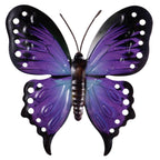 CIM Metall Wanddeko Schmetterling 3er-Set Midnight Trio Wandbild Geschenk Deko