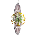 CIM Edelstahl Windspiel Rainbow 3D Tree Ø25cm Haus und Garten Deko In/Outdoor